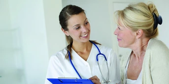 Nurses discussing